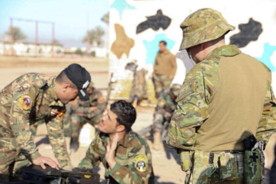 استهداف معسكر التاجي الأمريكي في بغداد