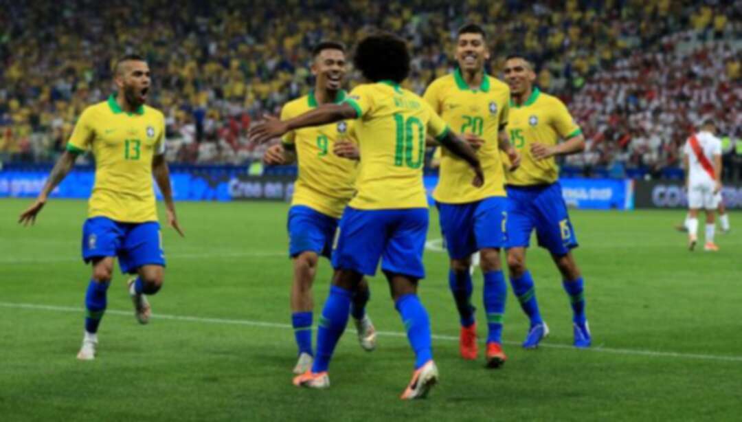 البرازيل تتغلب على البيرو  وتتأهل لدور الثمانية في 