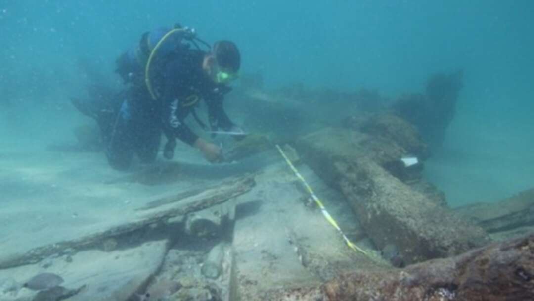 اكتشاف أول حطام لسفينة من العصر الروماني في قاع البحر المتوسط