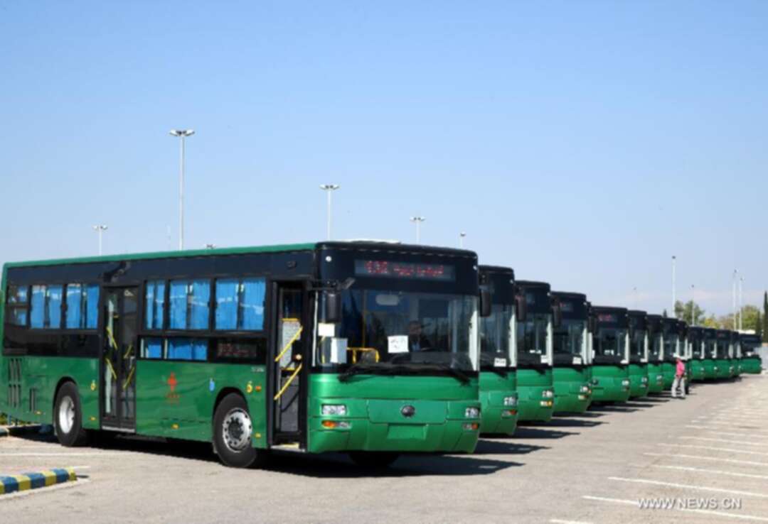 الباصات الصينية تتوزع على خطوط النقل..و ترام كهربائي في اللاذقية