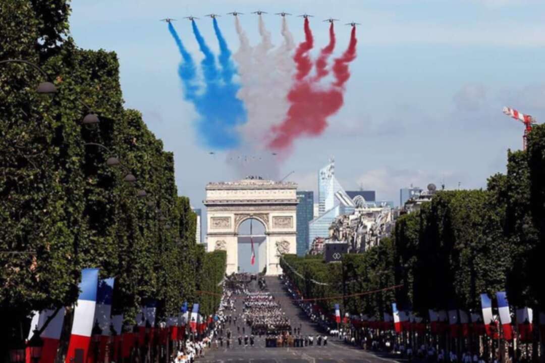 فرنسا تحتفل بالعيد الوطني تحت شعار (التعاون العسكري الأوروبي)