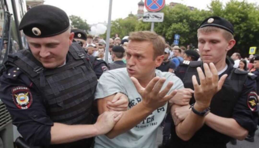 مظاهرات احتجاجية في موسكو واعتقال العشرات