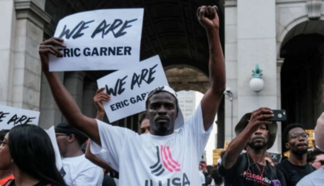 احتجاجات في نيويورك بسبب عنصرية وزارة العدل