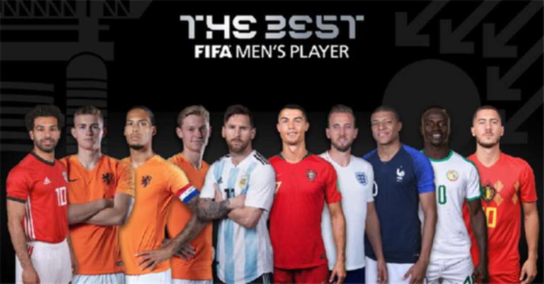 القائمة الأولية للمرشحين بالفوز بجائزة أفضل لاعب  2019