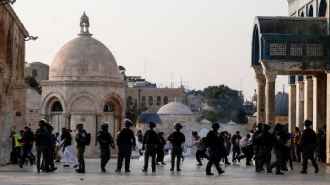 Dozens of Palestinians injured after Israeli forces storm al-Aqsa Mosque