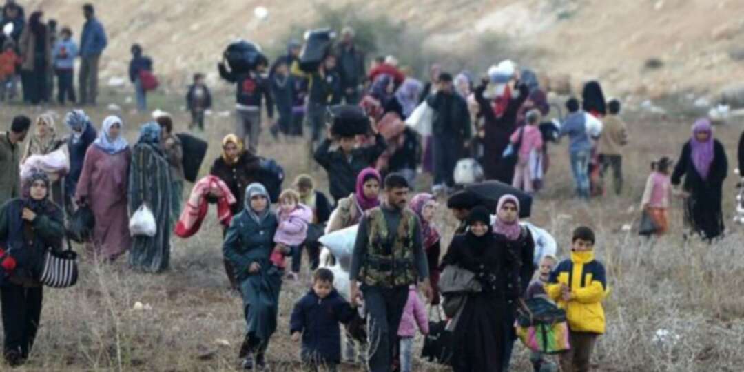 Over 850,000 Syrians have been displaced from northern Syria since February