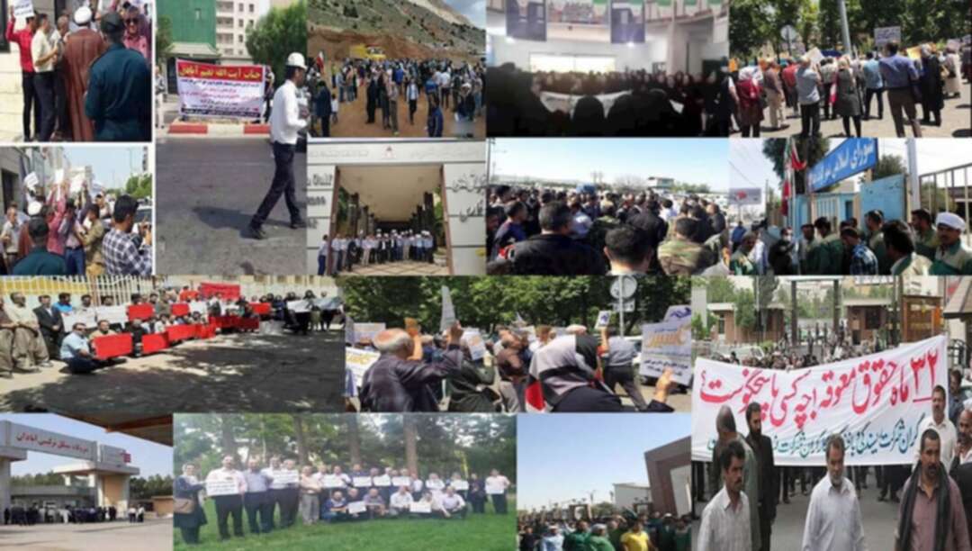 267حركة احتجاجية ضد نظام الملالي في 78 مدينة إيرانية لشهر تموز/يوليو 2019