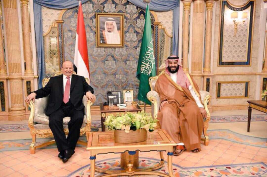 ولي العهد السعودي يجتمع مع الرئيس اليمني عبد ربه