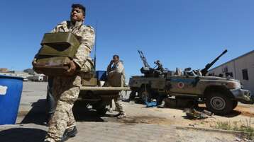الجيش الليبي يعلن استهداف طائرة شحن تركية في مصراتة