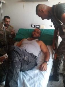 إصابة قاتل منشد الثورة السورية عبدالباسط الساروت