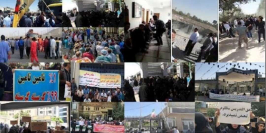 177 protests against Iran’s Mullah regime in 57 Iranian cities in August 2019