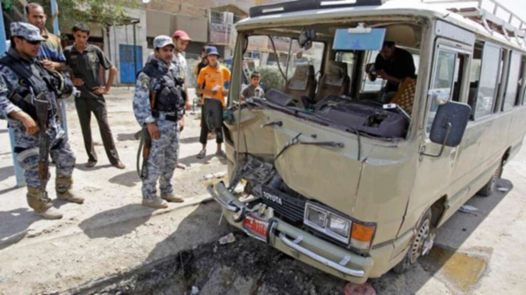 ISIS claims responsibility for Iraq bus bombing that killed 12