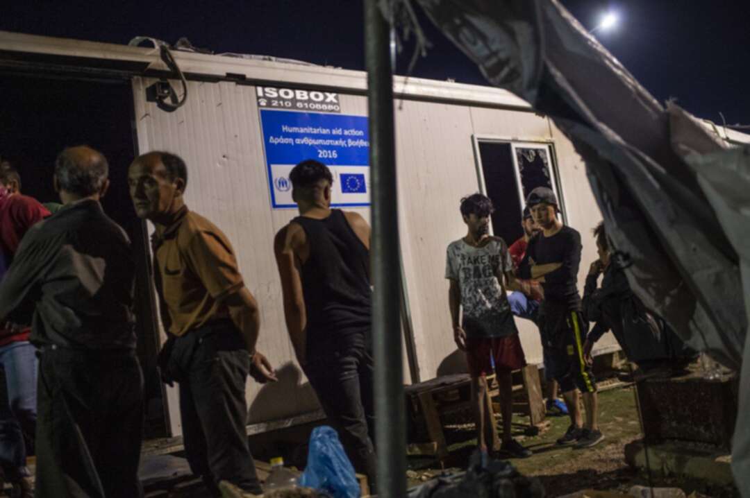 مصرع مهاجرين اثنين بحريق في مخيّم لاجئين في جزية ليسبوس اليونانية