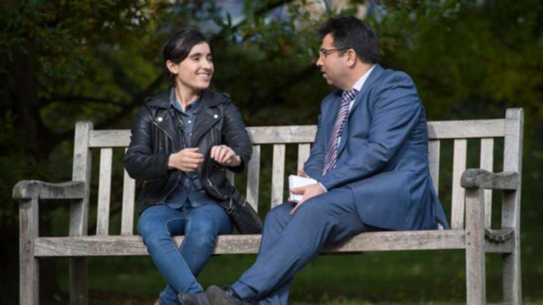 Yazidi doctor awarded for his work helping women calls for justice