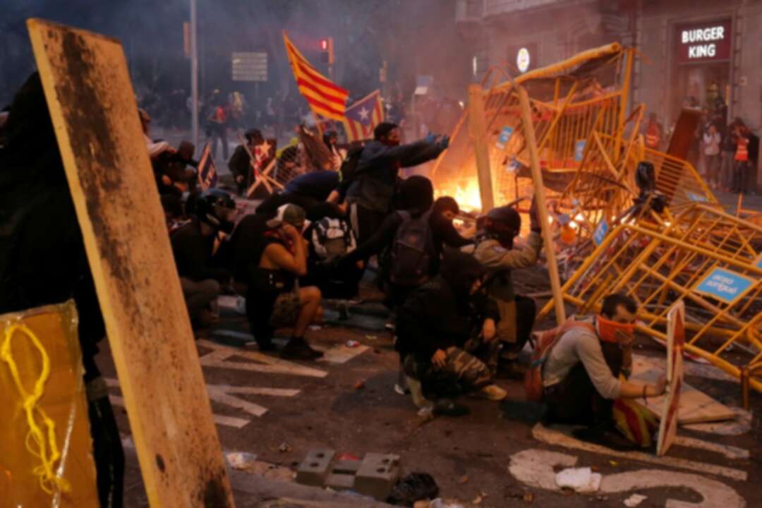 Who are the youths behind the Catalonia protest violence?