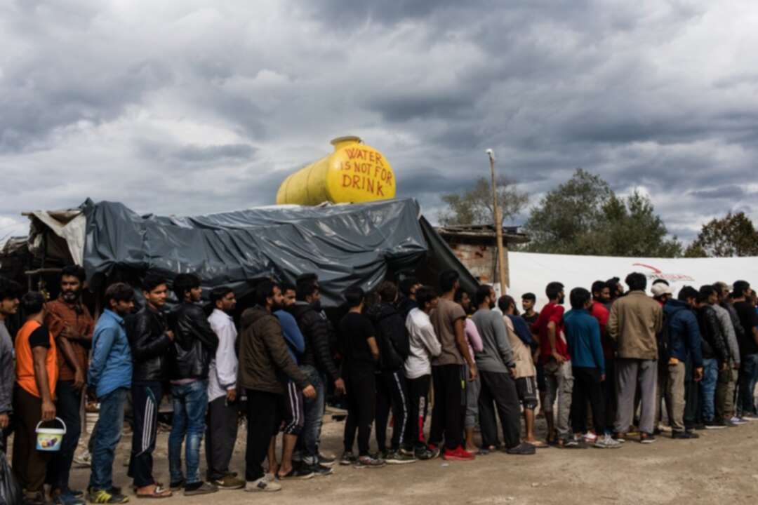 اللاجئون في مخيّمات البوسنة يعيشون أوضاعاً لا إنسانية!