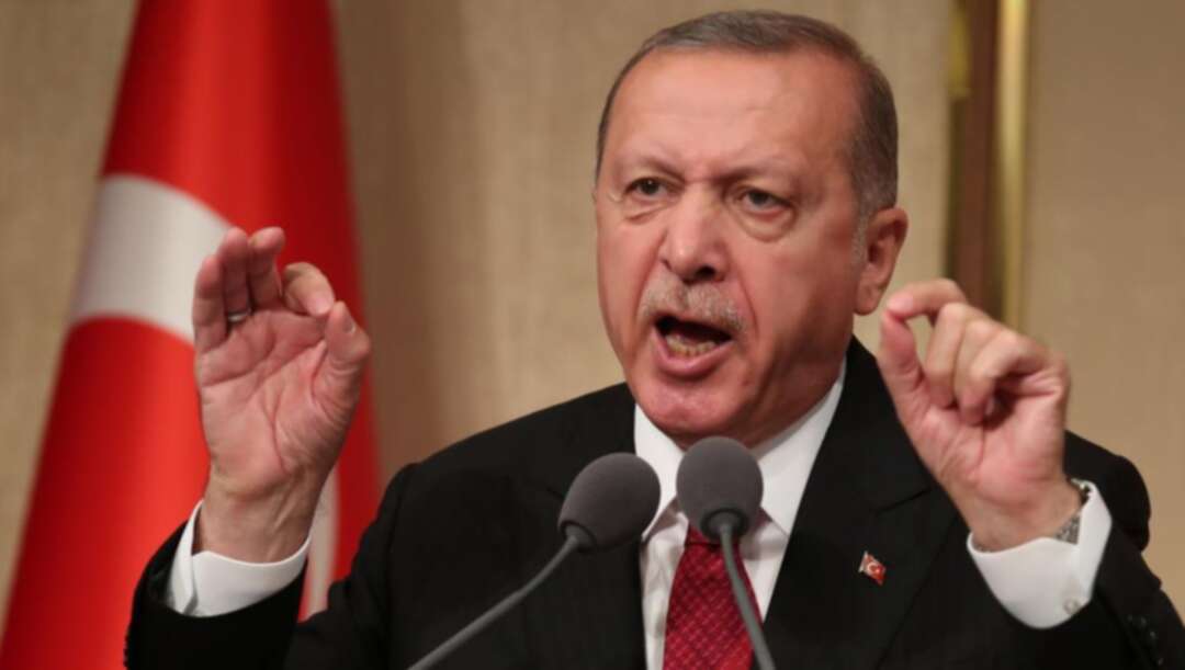 أردوغان: الهجوم على سوريا سينتهي إذا انسحب المقاتلون الأكراد من 