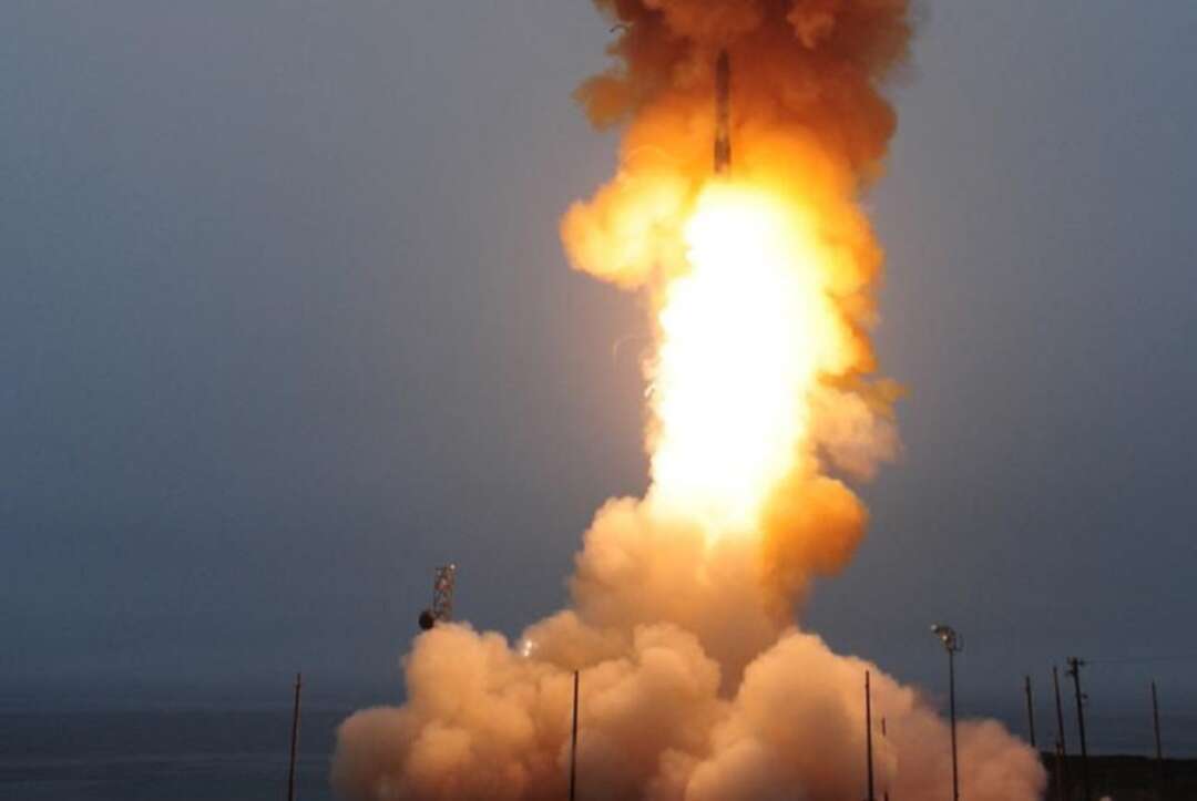 أميركا تختبر صاروخًا عابرًا للقارات