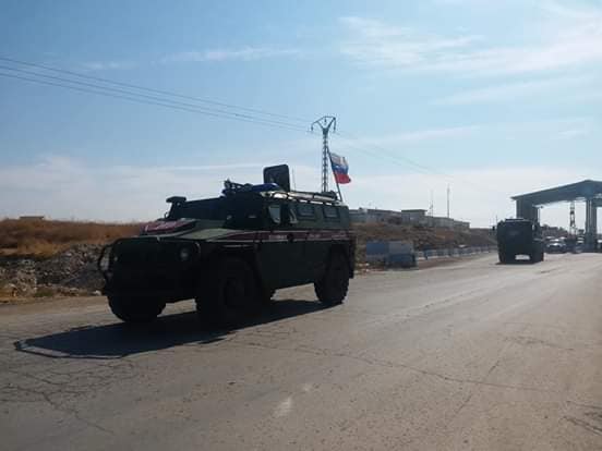 الشرطة العسكرية الروسية تدخل مدينة كوباني