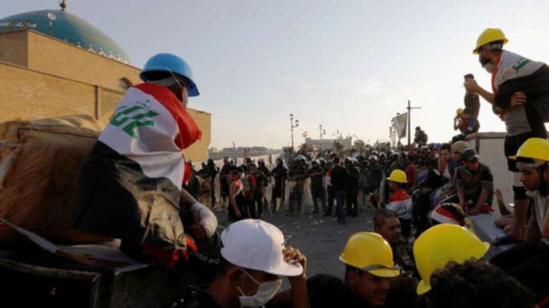 Iraqi security forces use live fire to disperse protesters in Baghdad