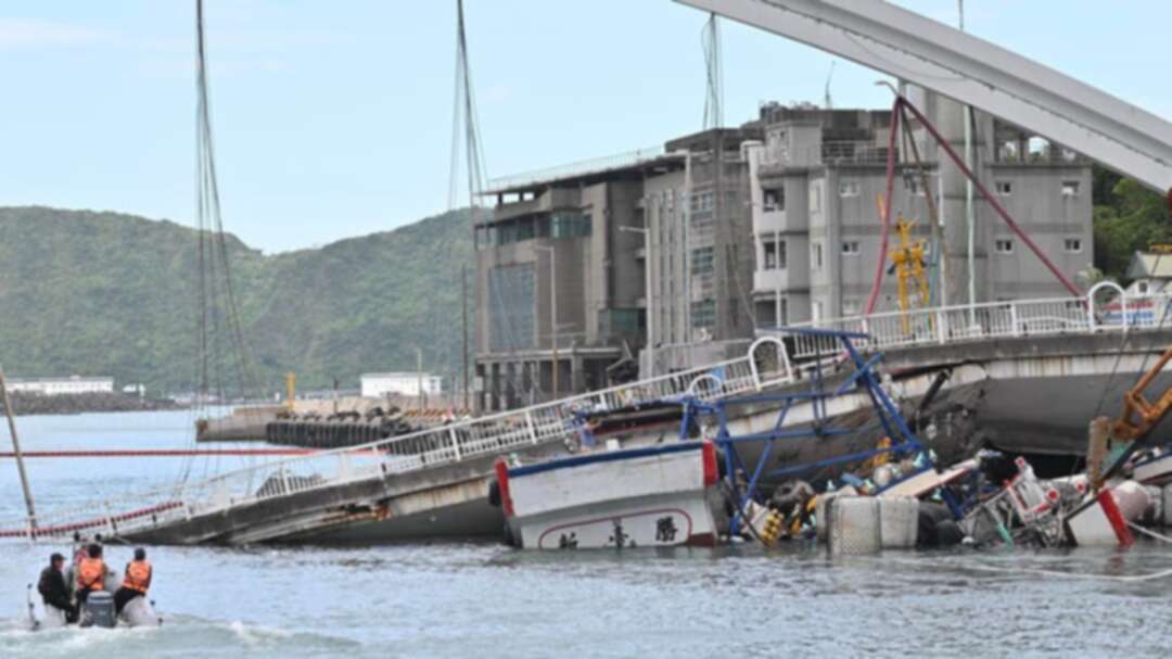 One dead, four rescued from river after French bridge collapse