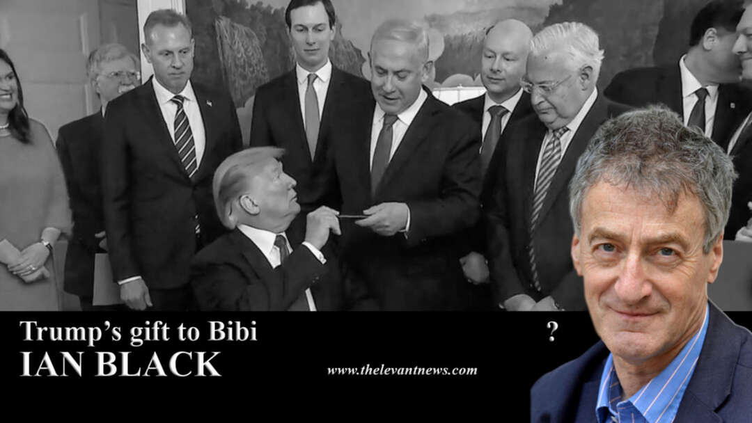 Trump’s gift to Bibi