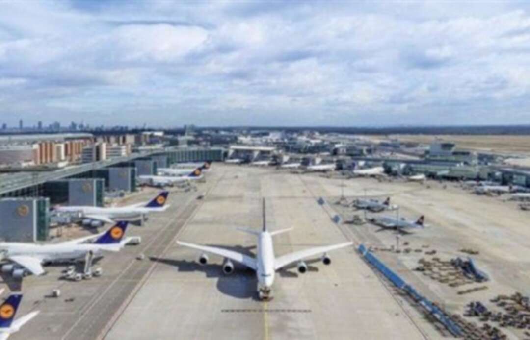 اصطدام طائرتين في مطار فرانكفورت الألماني