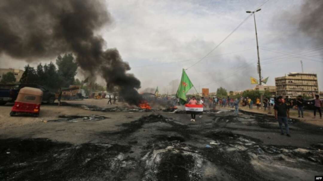 ارتفاع عدد ضحايا المظاهرات جنوب العراق