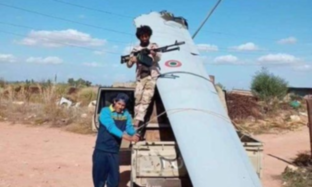 طائرة إيطالية مسيّرة تحلّق فوق منطقة عسكرية ليبية..والجيش الليبي يستنكر