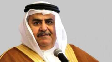 وزير الخارجية البحريني يؤكد على ضرورة منع التدخلات الإيرانية في المنطقة