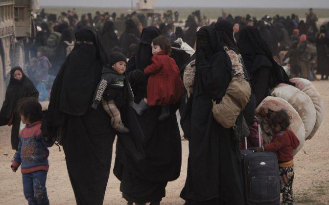 مخيمات داعش - شمال سوريا