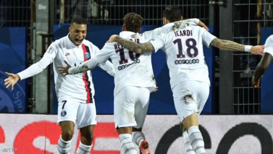 باريس سان جرمان يقلب الطاولة على مونببلييه في الدوري الفرنسي 