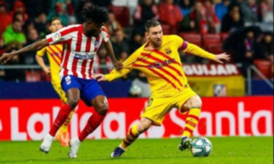 برشلونة يفوز على أتلتيكو مدريد ويتصدر الدوري الاسباني