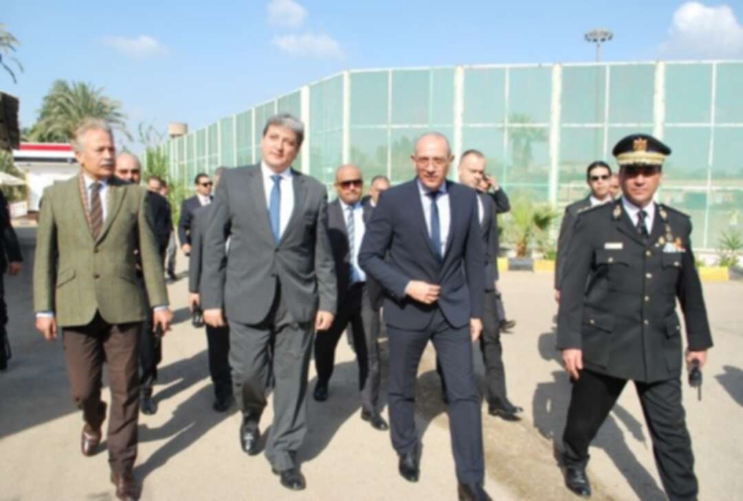 The Prison Authority received a delegation from the Arab Organization for Human Rights and the Italian Human Rights Organization Hands off Cain to visit Al Marg Prison