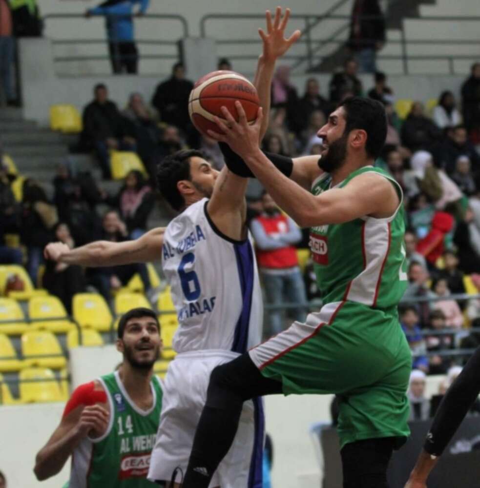 الوحدات يتغلب على الجبيهة في دوري السلة الأردني