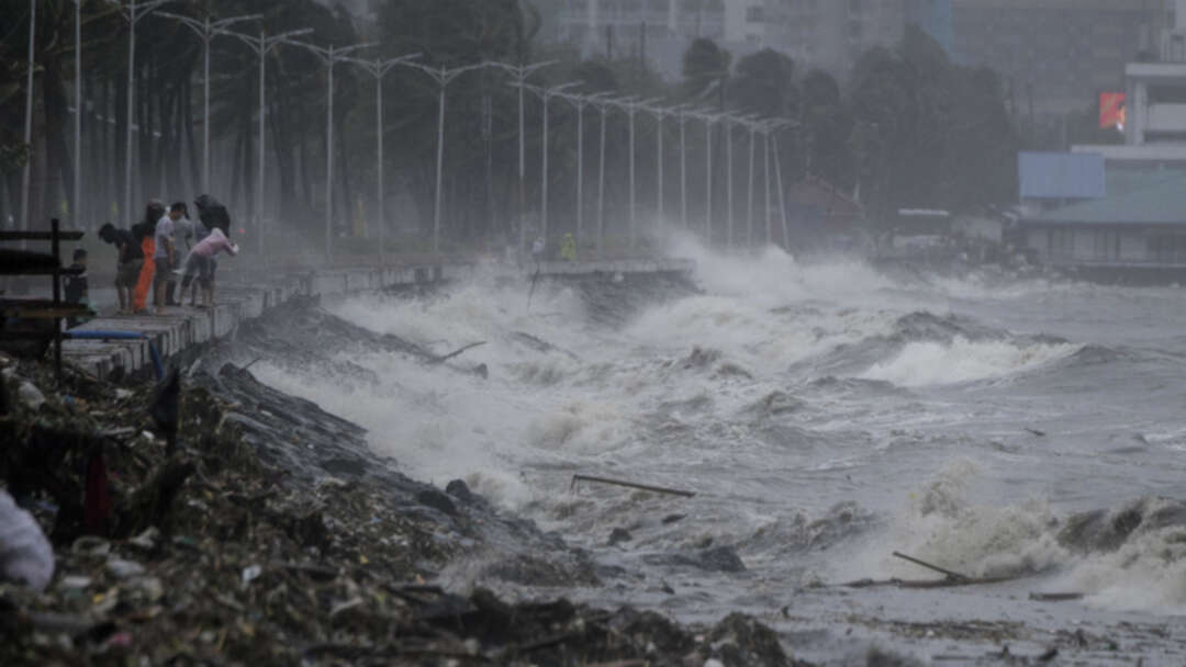 إعصار في الفلبين 