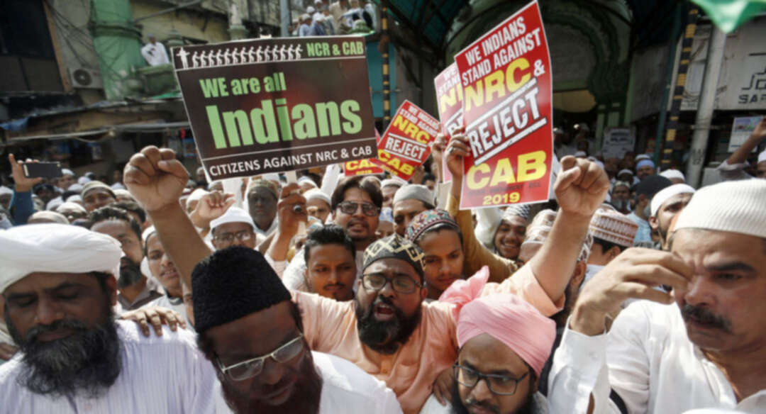احتجاجات على قانون جديد للجنسية في الهند