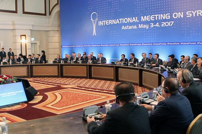 كازاخستان تعلن انعقاد اجتماع “أستانا 14”