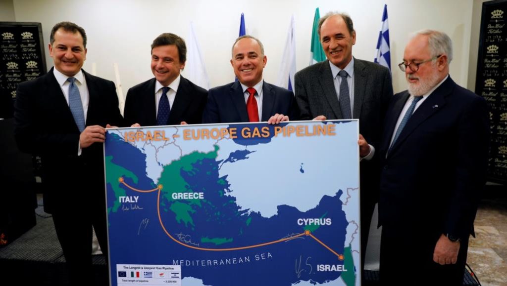 نتنياهو يبحث ضخ الغاز إلى أوروبا عبر قبرص واليونان