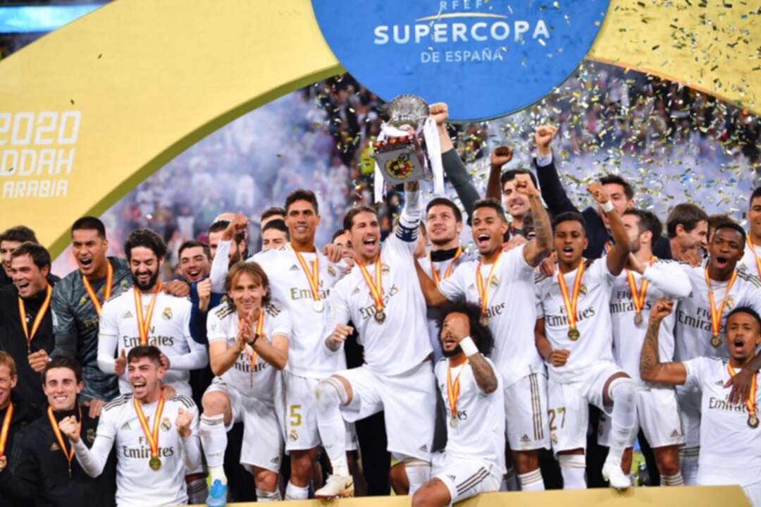 ريال مدريد يتوّج بطلاً لكأس السوبر الإسباني في السعودية