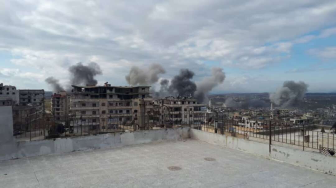 طيران النظام السوري يرتكب مجرزة مروّعة في أريحا غرب إدلب