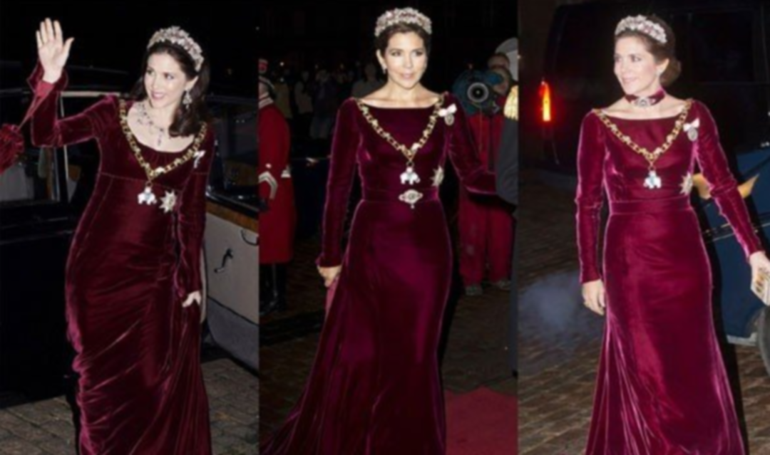 أميرة ترتدي  نفس الفستان للمرة الرابعة خلال الاحتفال برأس السنة
