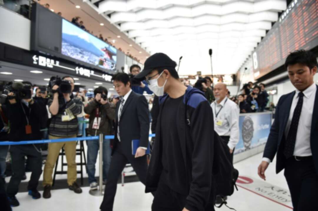 Japan badminton king Momota arrives home after fatal car crash
