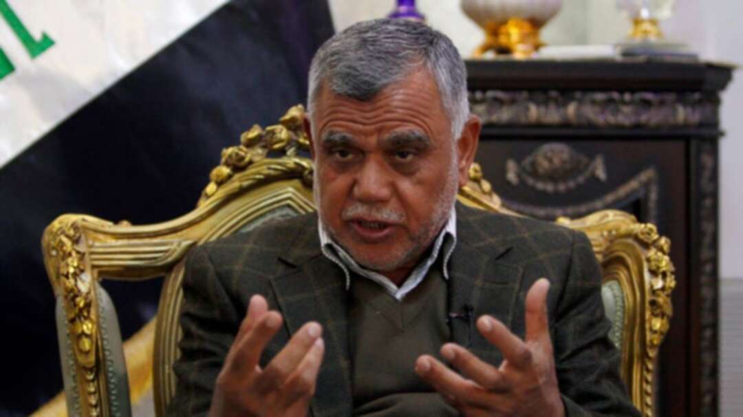Iraqi militia commander Amiri calls for expelling foreign troops: state TV