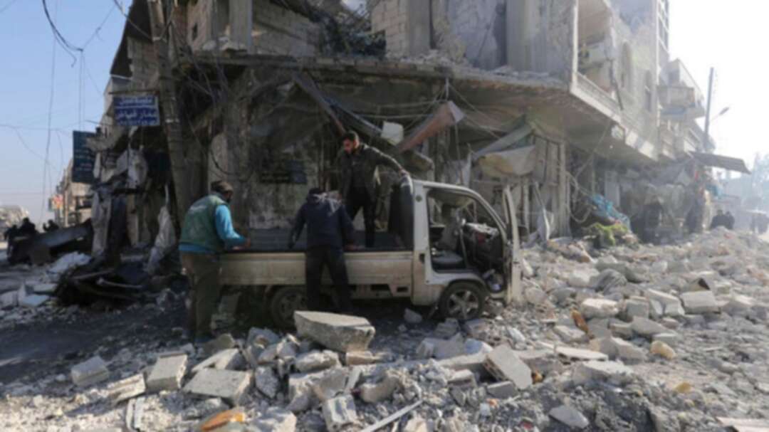 Shelling hit school killing 6 in rebel-held Syrian village