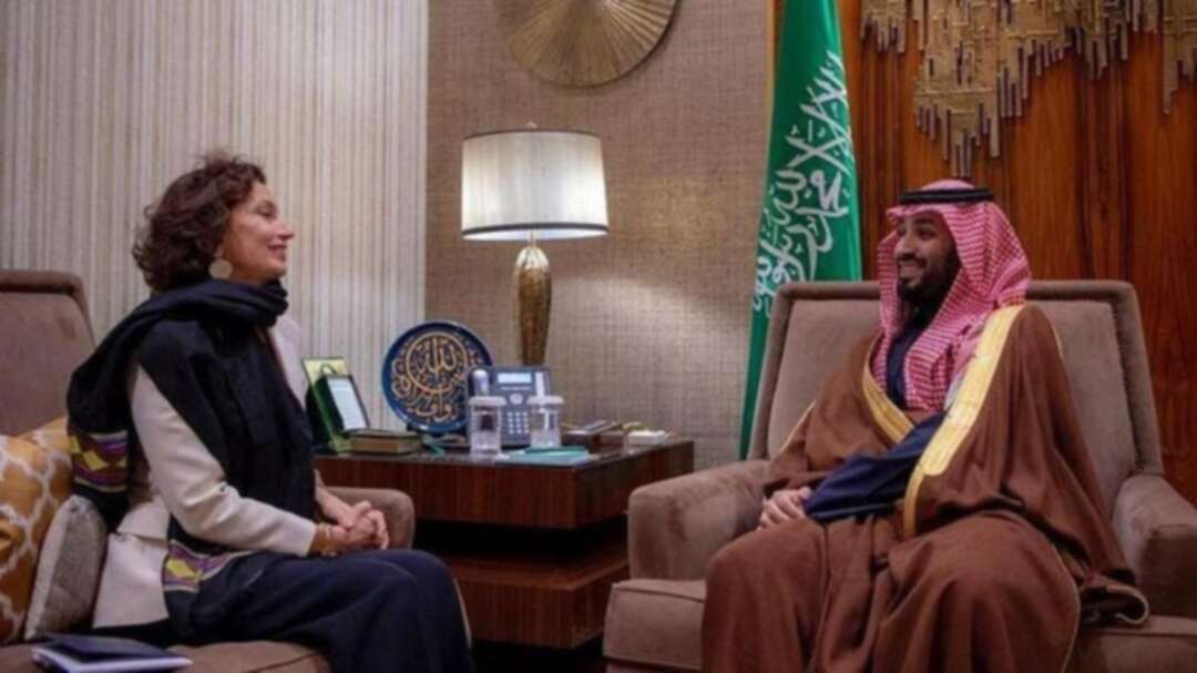 Saudi Crown Prince discusses cultural initiatives with UNESCO director-general