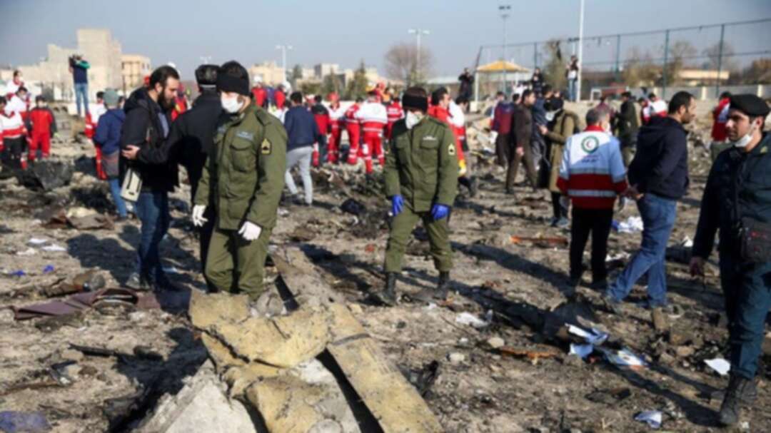 Iran's envoy to UK denies any clearing of plane crash site