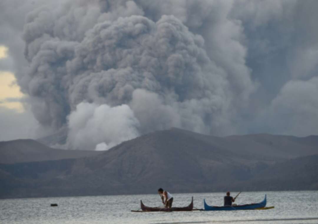 Tens of thousands face uncertainty as Philippine volcano spews lava