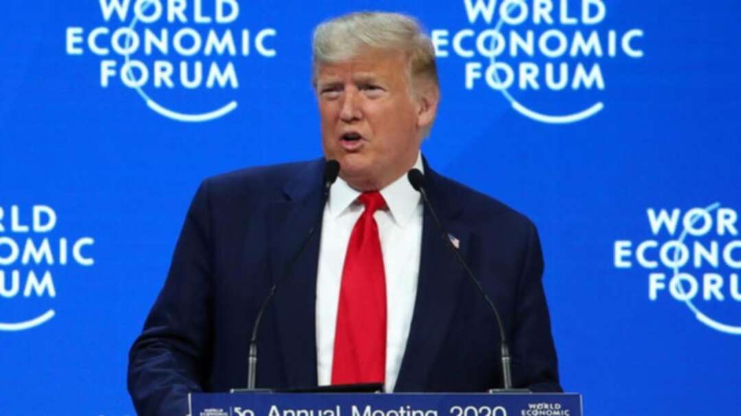 Donald Trump says US is booming at Davos