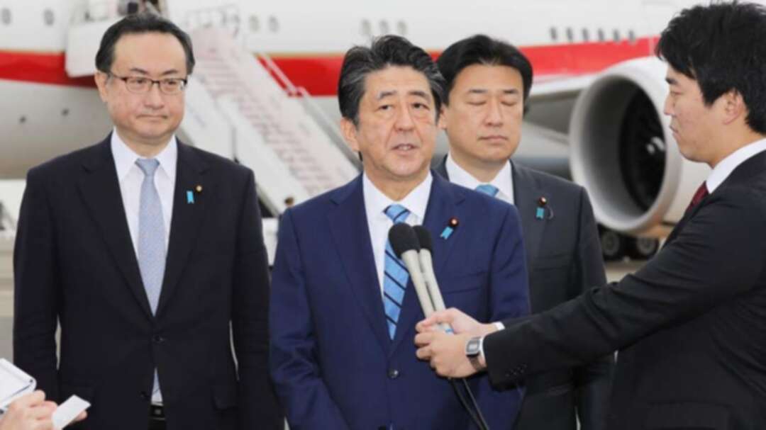 Japan’s Abe begins Gulf tour in Saudi Arabia amid tensions